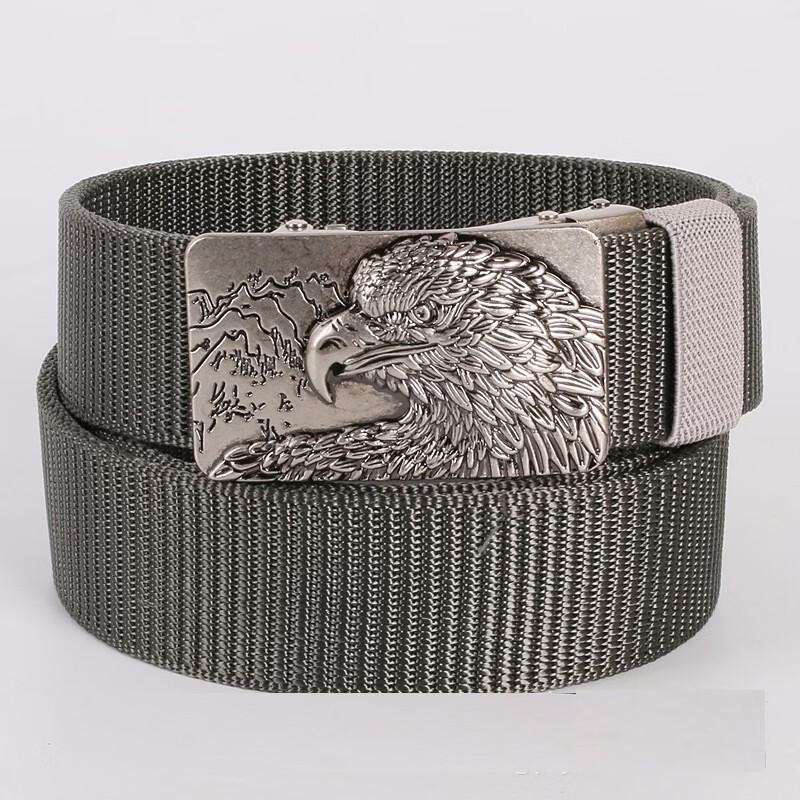 TLXT Tactical Nylon Woven Belt with Eagle Head Buckle