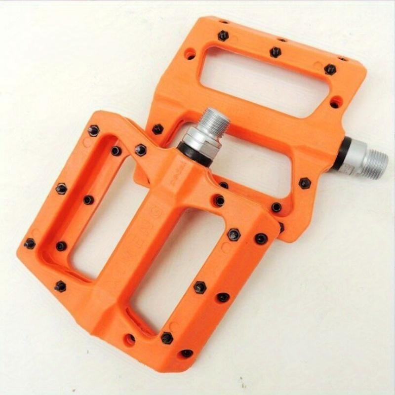 1pair High Strength Nylon Sealed Bearings Lightweight Non-slip Pedal MTB Flat Bicycle Pedal BMX Cycling Bike Accessories