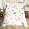 Lovely Baby Elephant Flowers Duvet Cover Set Cute Cartoon Animals Bedding Set Giraffe Quilt Cover Twin Full For Girls Boys Gift