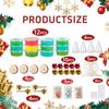 Christmas Trees Crafts Sets Air Dry Clay Kits For Kid Modeling Clay Diy Sets Christmas Stocking Stuffers For Holiday Party Decoration