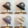 Wool Blend Bucket Hat With Wide Brim For Autumn Winter Outdoor Casual Wear