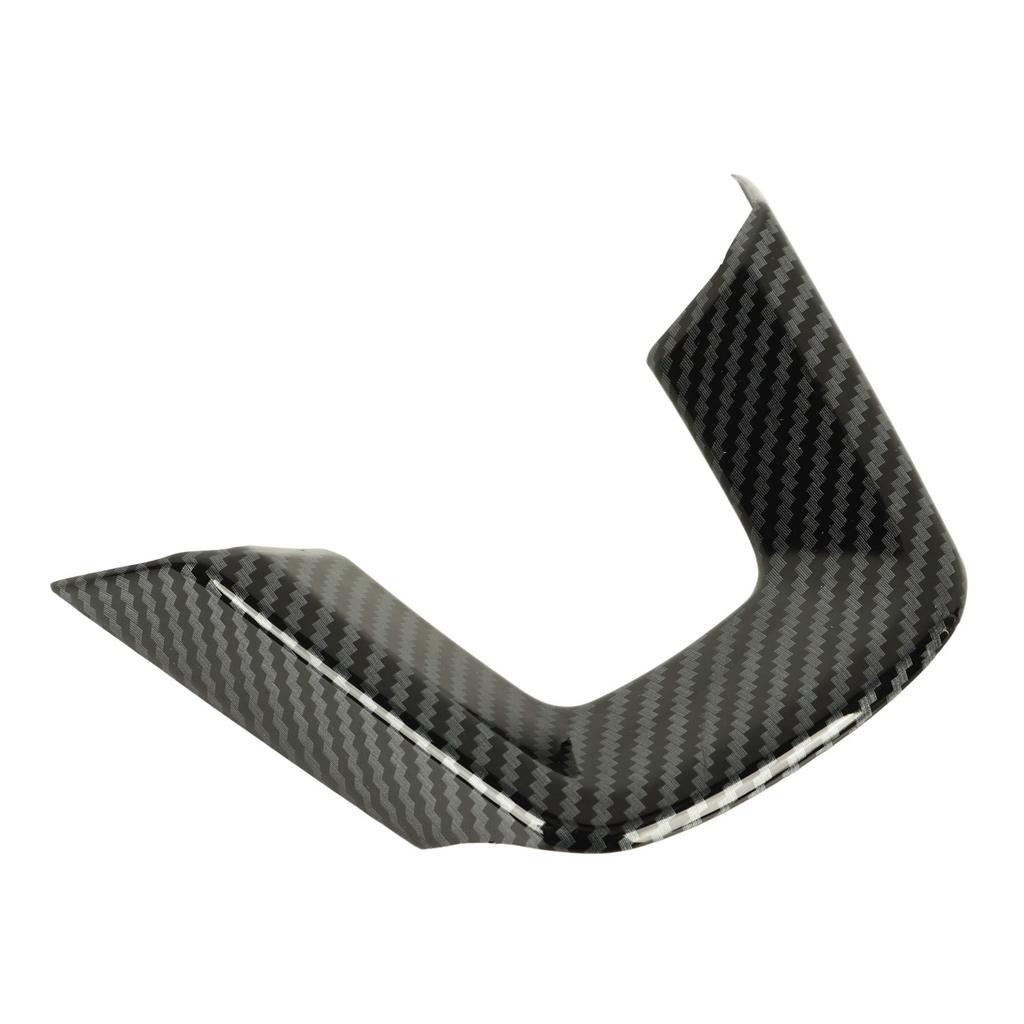 Steering Wheel Trim Carbon Fiber Style U Shape Wear Resistant Cover Trim Replacement for RS CR‑V 2023 and Later