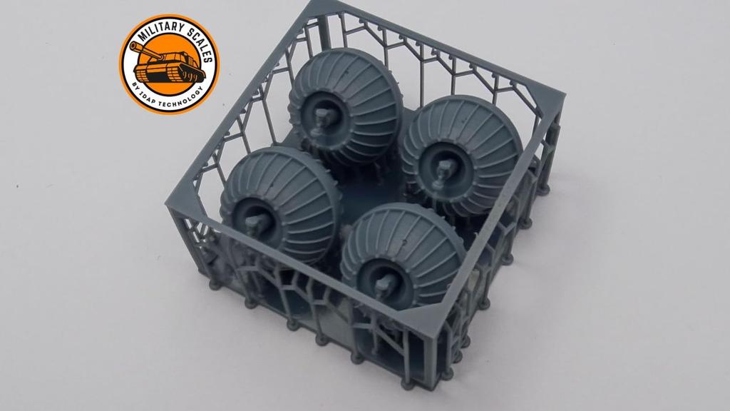 IDAP Technology American Williams Amphibienpanzer 3D-Drucker-Bausatz PD72204 1/72