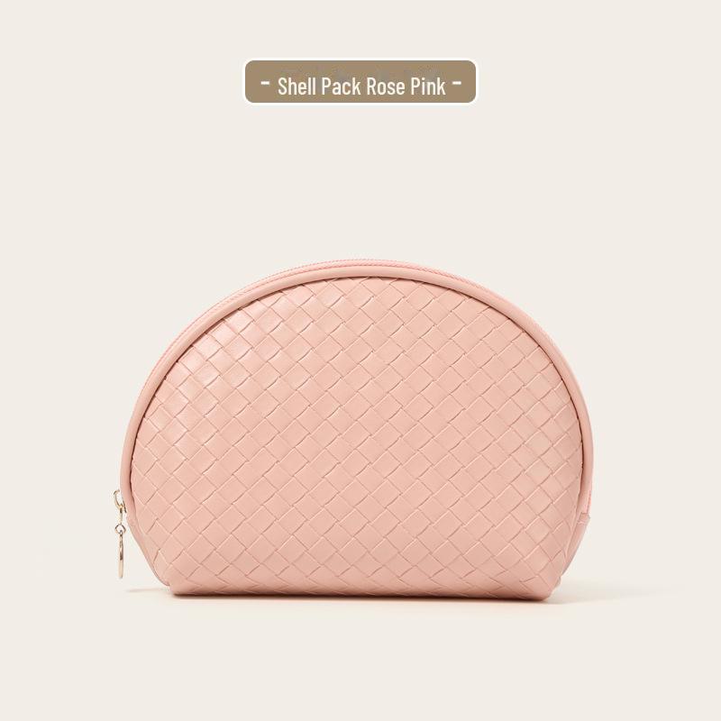 2024 Kosmetiktasche aus gewebtem PU mit großem Fassungsvermögen und wasserdicht