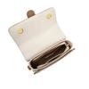 YUYULA Crossbody Bag, Leather Handbag, Chain Bag, White