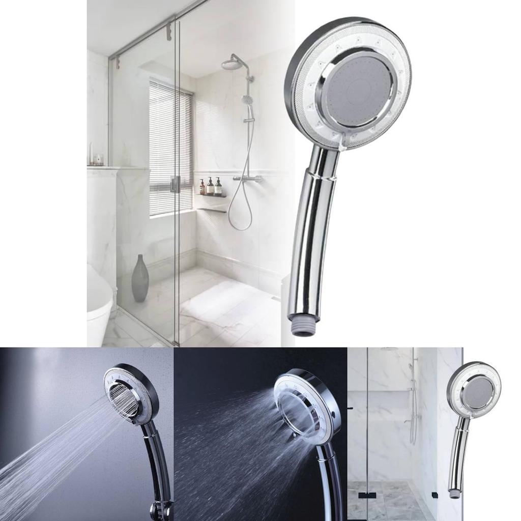 Shower Handheld Multifunctional Shower Bathroom Tool Three Levels Adjustment Of