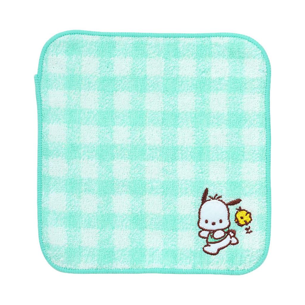 Sanrio Pochacco Mini Towel Set of Antibacterial with Name 275905 (SANRIO) 2, Children's Size, Treatment, Space,