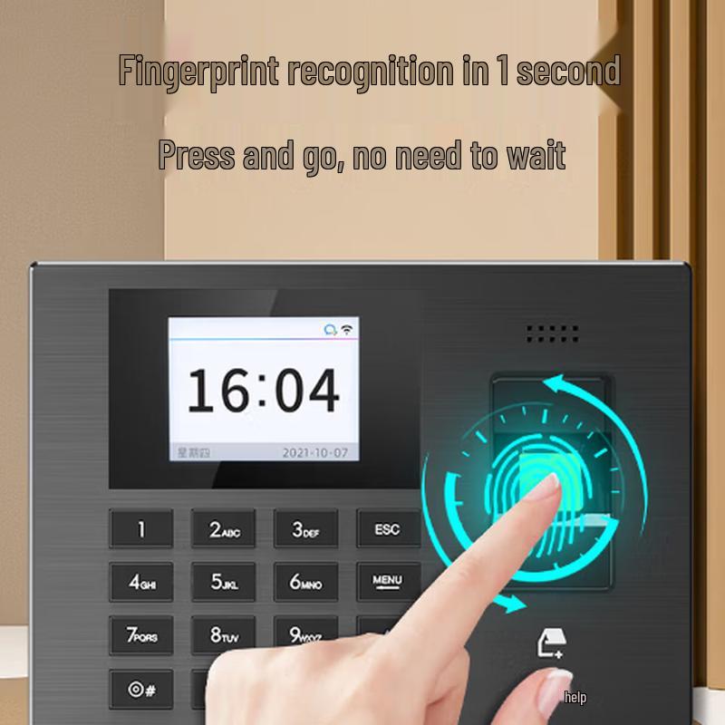 

Deli Fingerprint Attendance Machine 3960S CN plug (adapter included)