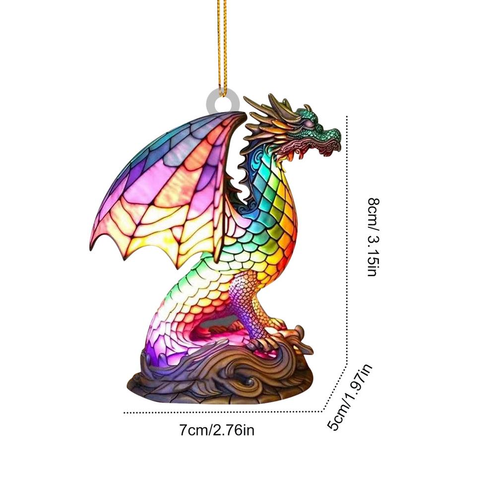 

Acrylic Pendant Christmas Animals Pendant Christmas Decoration Creative 2D Christmas Tree Ornaments Decorations For Parties