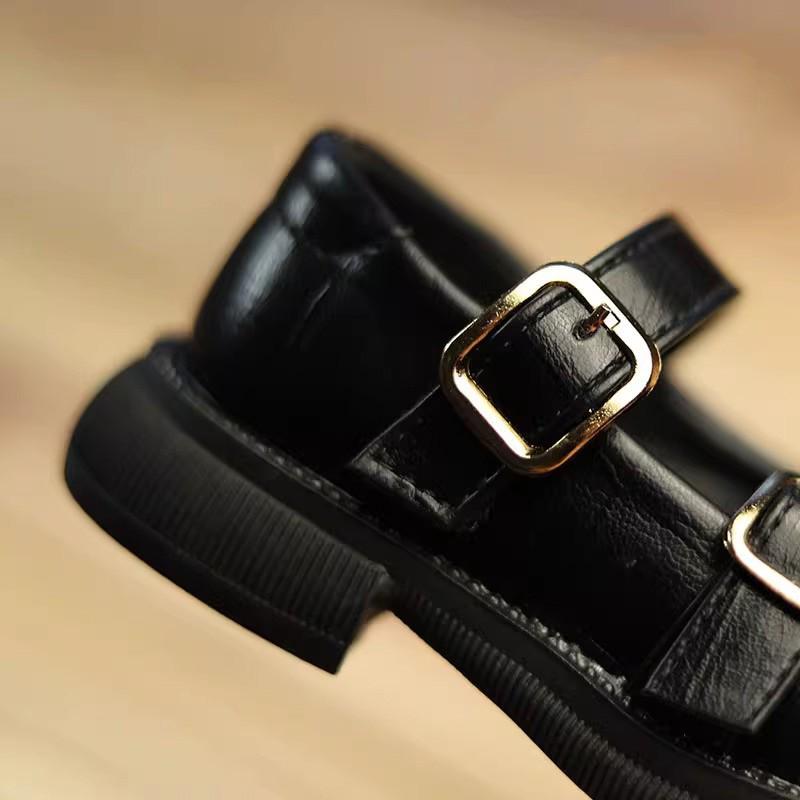 2024 Girls' Princess Leather Flats: Spring & Autumn Fashionable Dress Shoes