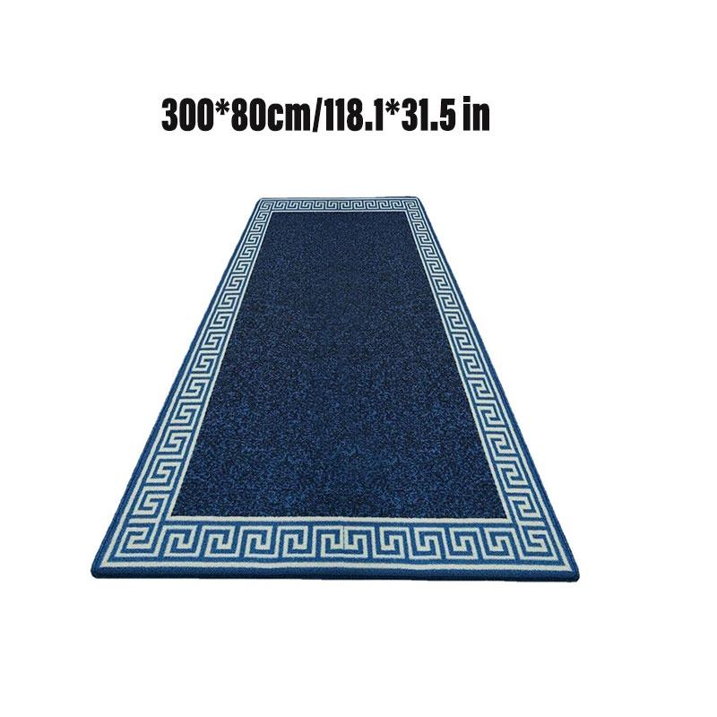 New Chinese-style Geometric Rug For Kitchen And Bedroom Anti-skid And Easy To Clean