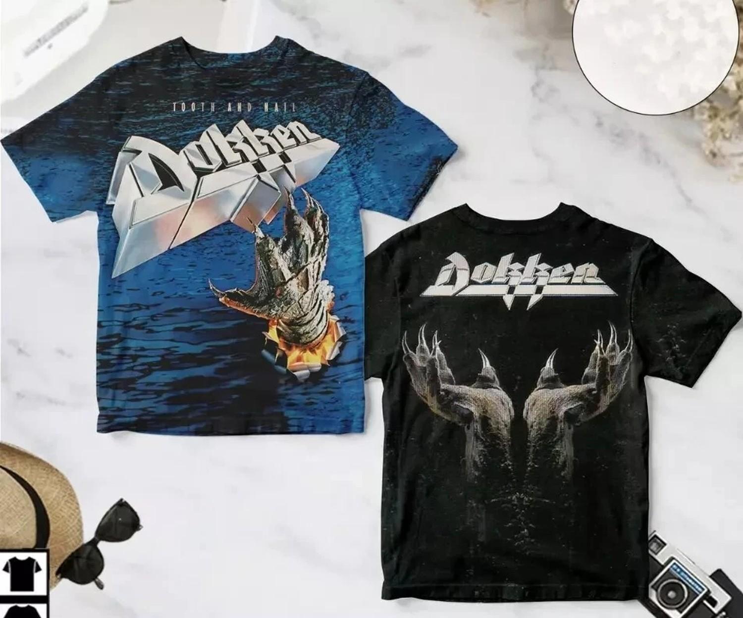 Dokken Tooth And Nail Album AOP 3D T-shirt XXXXL