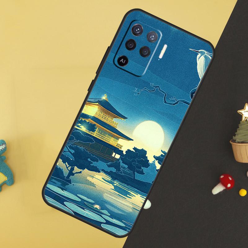 

Японский стиль Арт Чехол для Oppo A58 A78 A98 A18 A38 A74 A94 A54 A15 A17 A57 A6 A5 Pro A16 A76 A96 A40 A60 A80 OPPO A15