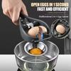 304 Stainless Steel Egg Opener Manual Egg Shell Cutter Effortless Egg Separator  Baking Tool