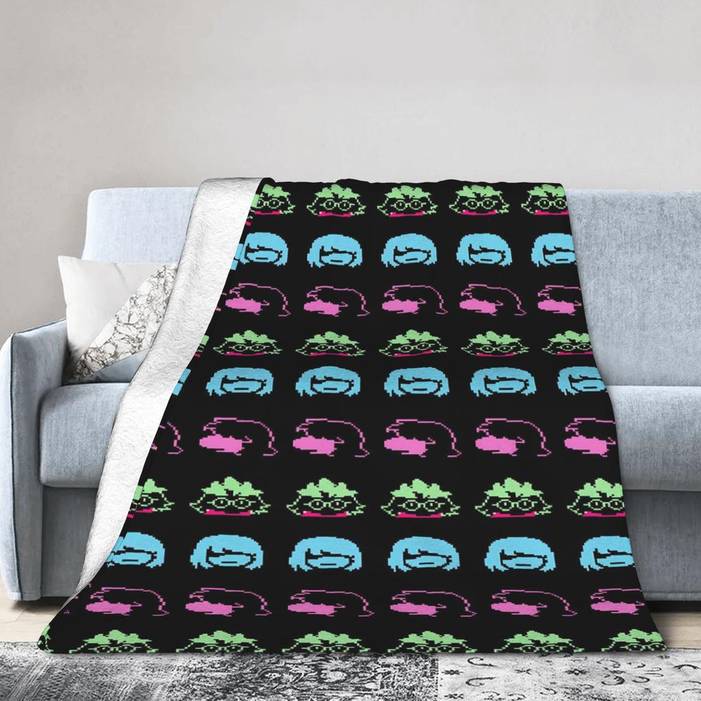 Coperta di Flanella Gioco Deltarune Autunno Morbida Coperta Plaid Per Camera da Letto Bambino Copriletto Novità Copriletto per Divano Letto