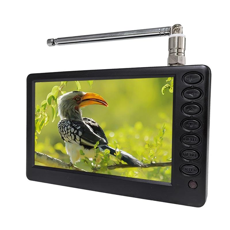5-Inch portable digital TV, ultra-thin car home LCD TV used in foreign countries