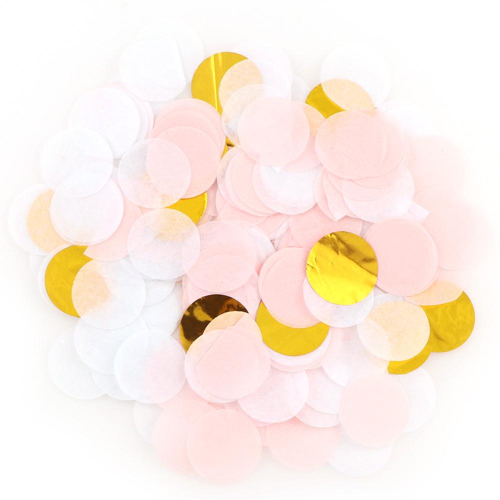 2.5cm 10/20g Red White mixed Heart Shape Paper Confetti Balloon Filler Wedding Birthday Party Table Decoration Throwing Supplies