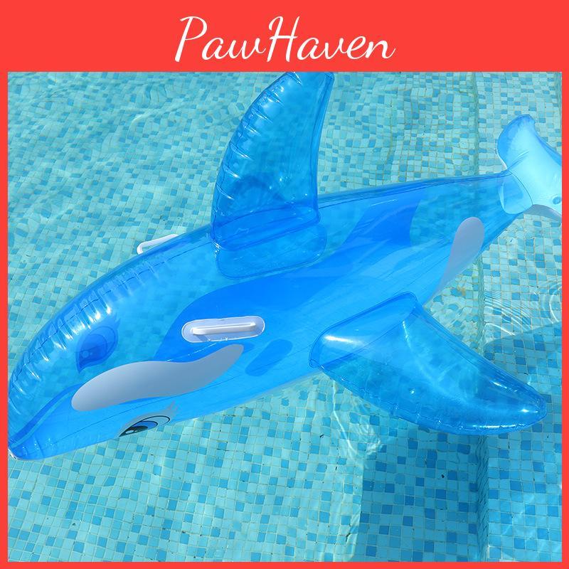 Wholesale Water Fun Inflatable Big Whale Water Park Surfing Whale Ride-on Float Adult Blue