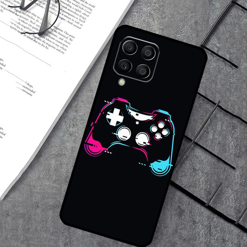 Cool Gaming Controller Case For Samsung Galaxy M15 M11 M12 M13 M14 M06 M16 M36 M56 M31 M53 M32 M52 M35 M55 M34 M54