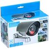 GUIZMAX Security Gray Outdoor Wall-mounted LED Dummy Camera - Dummy Camera - Plastic - 2xAA - Not Included