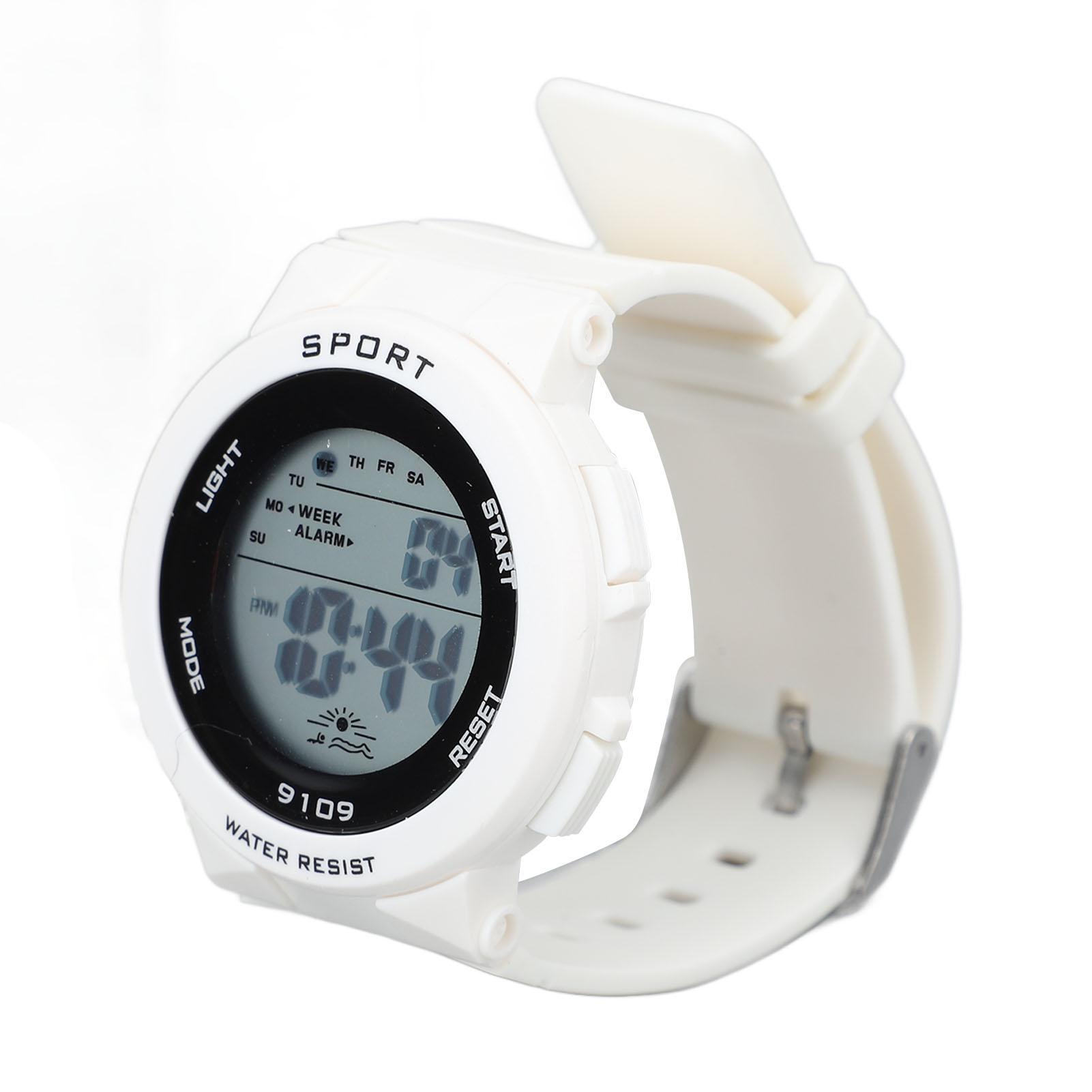 

Студенческие электронные часы многофункциональные водонепроницаемые модные легкие светящиеся электронные