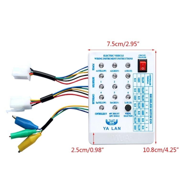 24V/36V/48V/60V/72V Elektromobile Auto E-Bike Roller Bürstenlosen Motor Controller Tester Ersatz Gerät Controller