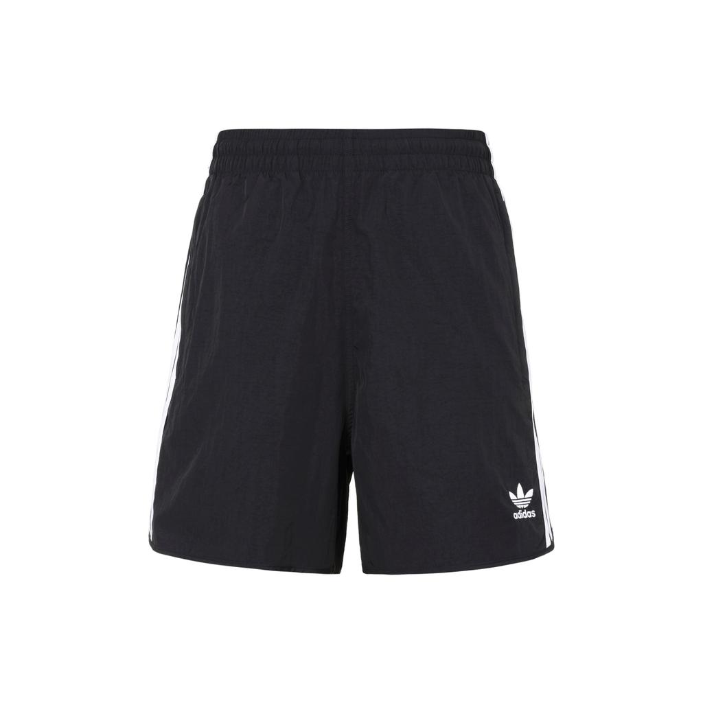 Adidas Originals Trefoil Stripe Sports Shorts Men Shorts Black HS2069