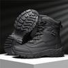 Men's high-top hiking shoes four seasons new non-slip field training boots breathable casual hiking boots desert adventure boots