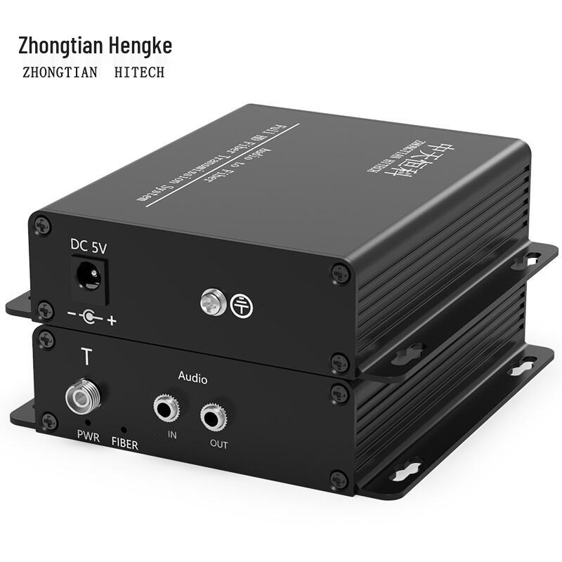 Zhongtianhengke 3.5mm Stereo Audio Fiber Optic Converter