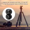 Aluminum Mounting Block 1/4 3/8 Screw Hole Adapter Block Mount Block Bracket for Microphone Tripod Accessories