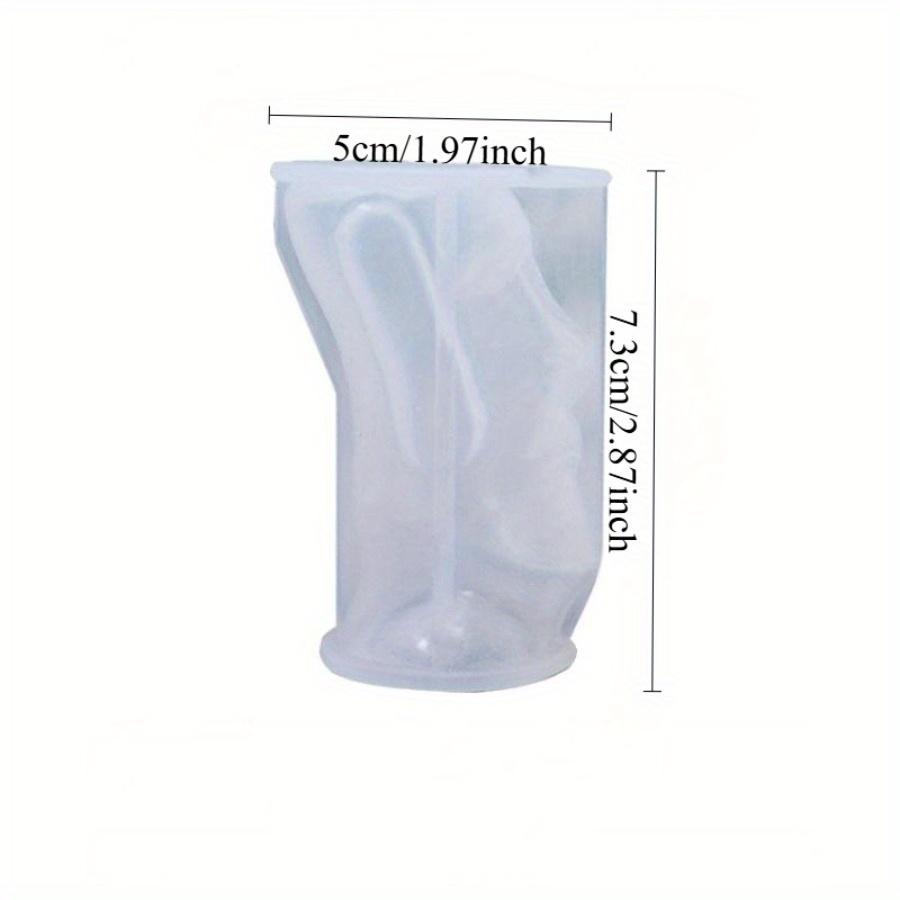 1PC Abstract Human Face Candle Silicone Mold Soft Easter Island Boulder Portrait Simple Aromatherapy Gypsum Resin Ice Cube Mould