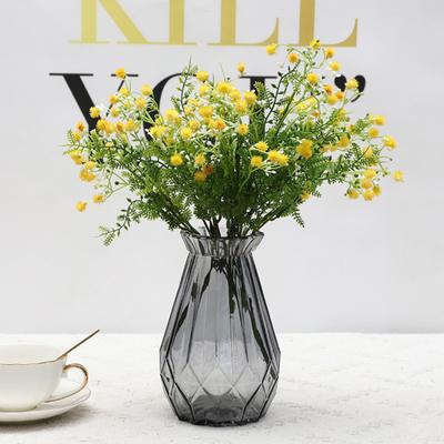 Nachahmung einer Pflanze, pflegeleicht, DIY, schön aussehende, schicke Tischplatte aus künstlicher Kunstseide für das Wohnzimmer