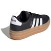 Nye Adidas Vl Court Bold 'Svart Hvit Gummi' Dame IH3081