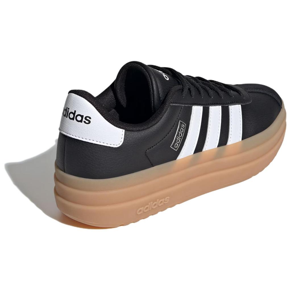 Nye Adidas Vl Court Bold 'Svart Hvit Gummi' Dame IH3081