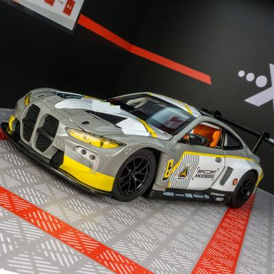 Simulation M4 GT3 Alloy Sports Car Car Model Sound And Light Can Open The Door Children's Toy Car Gift