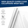 1 Roll Flower Wrapping Paper Durable Tear-resistant Transparent Gift Packaging Papers for Home Store