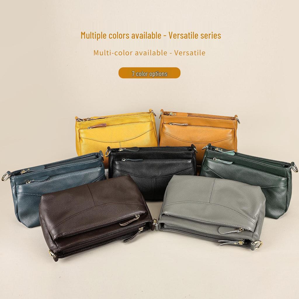 WESTAL Women's Genuine Leather Crossbody Shoulder Bag - High-end Top Layer Cowhide Handbag