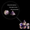 7Pcs/Set Resin For DND Dice D&D D4 D6 D8 D10 D% D12 D20 Polyhedral Games Dice Set For  Dungeons And Dragons Table Games MTG RPG
