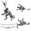 Gin no Alien Pendant No Silver Xenomorph 3D [Shinjuku Kura] Top, Charm, Chain, 925, Statue, Monster, Sci-Fi, Horror, Movie, Men's
