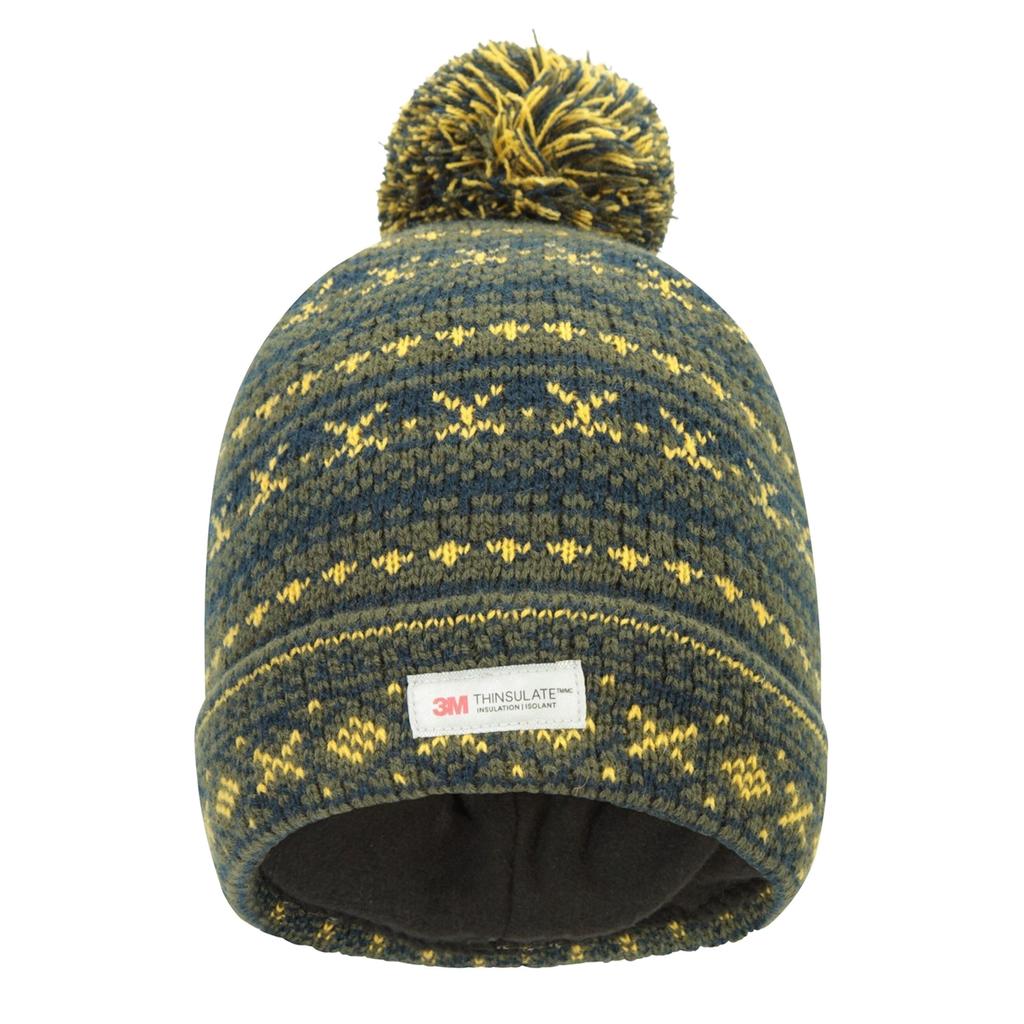 Mountain Warehouse Mens Fair Isle Thinsulate Beanie