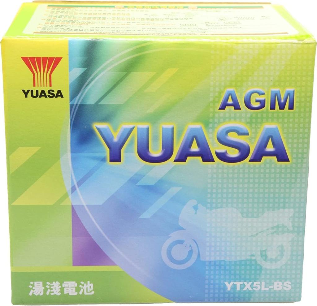 TAIWAN YUASA Shield Type Motorcycle Exhaust YTX5L-BS
