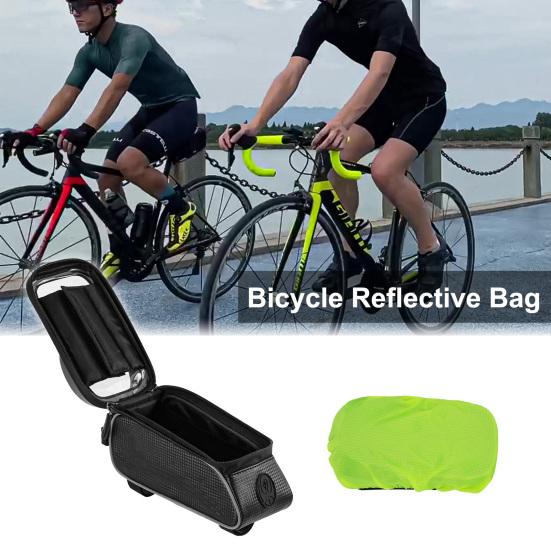 

Bicycle Top Tube Bag Large Capacity Nylon Multifunctional