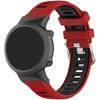 Silicone Strap for Garmin Swim 2 Watch Band for Garmin Forerunner 45 45s Replace Band Bracelet Two Tone Belt, Metal Connectors