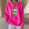 Women's Fashion Casual Christmas Angel Print Pullover Long-Sleeve Sweatshirt