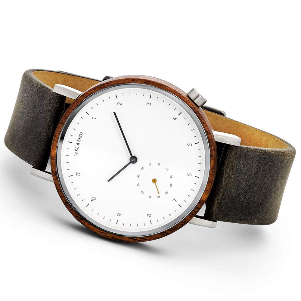 George 42mm Walnuss von Uhrenmännern