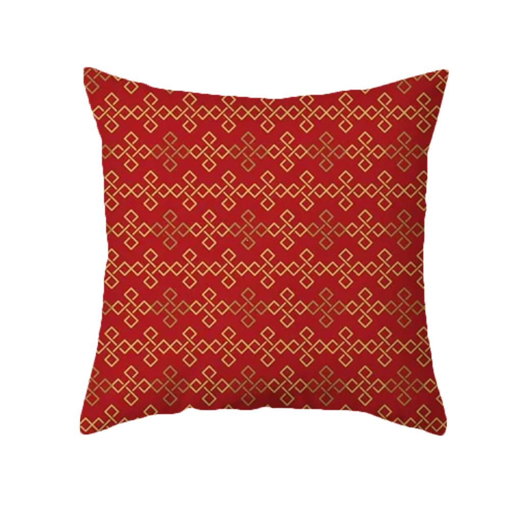 Nordic Classical Stripes Throw Pillow Covers With Digital Printing Of Short Plush Fabric Car-Shaped Sofa Cushion Home Decor