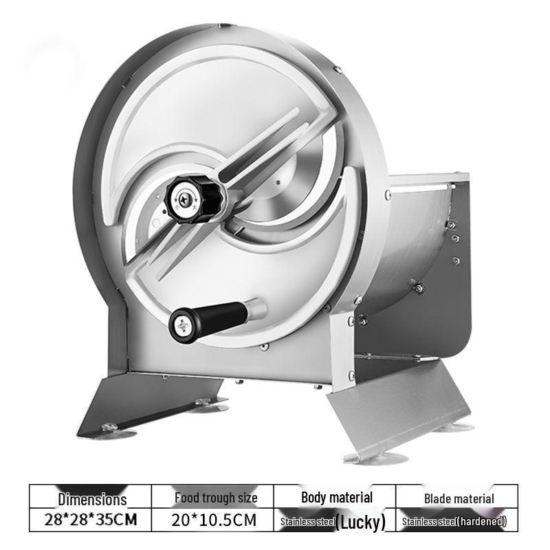 Stainless Steel Manual Slicer for Lemon, Potato, Fruit, Garlic, and Carrot