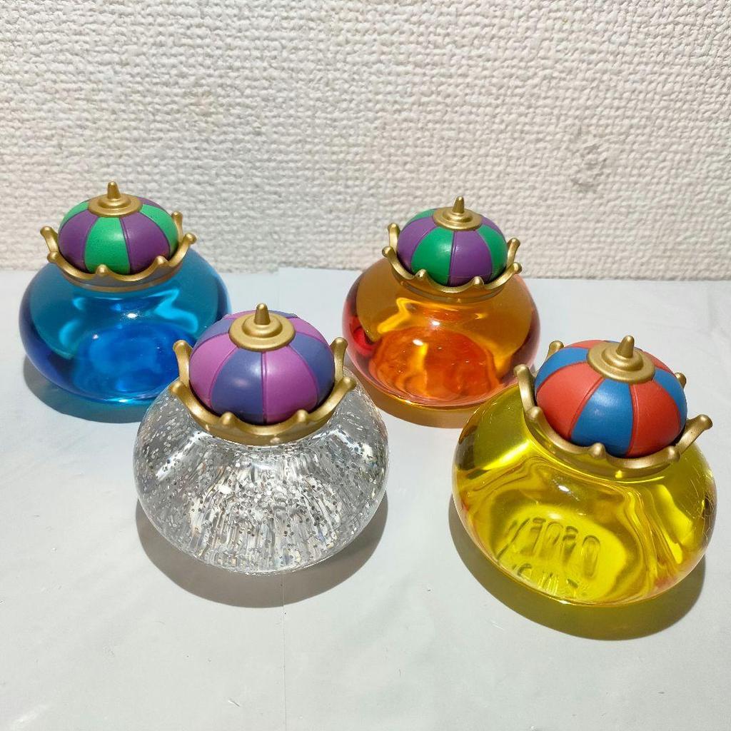 [USED] Big Clear Figure Dragon Quest Figure Metal King King Slime and more