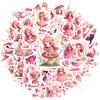 35-100pcs Pink Fairy Stickers Kawaii Decals Diy Phone Luggage Guitar Car Cartoon Graffiti Sticker Stationery Stickers