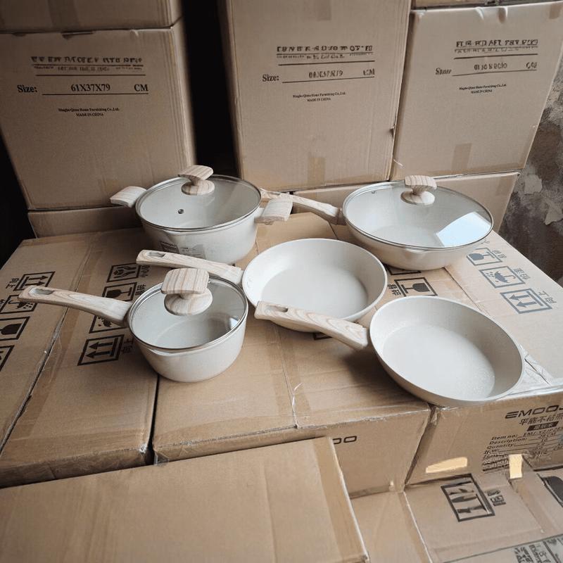 Triceratops Rice Stone 24cm Non-stick Frying Pan